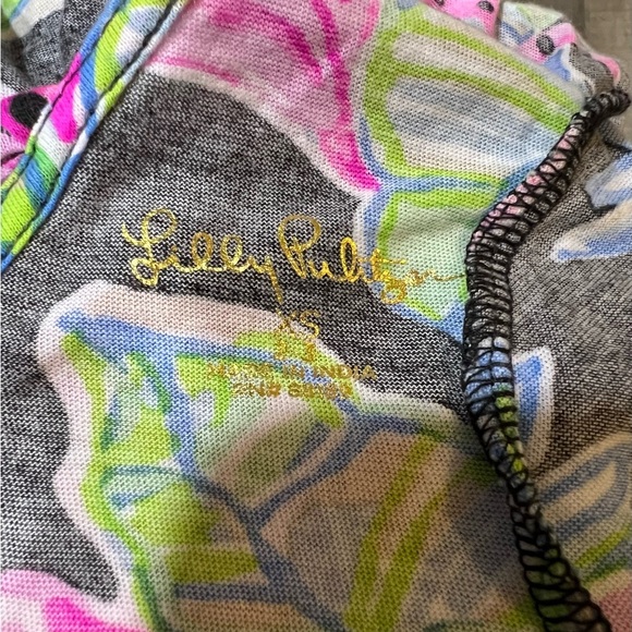 Lilly Pulitzer Girls Jena Dress in Onyx Jaguar Jungle size XS 2/3 - Picture 5 of 6